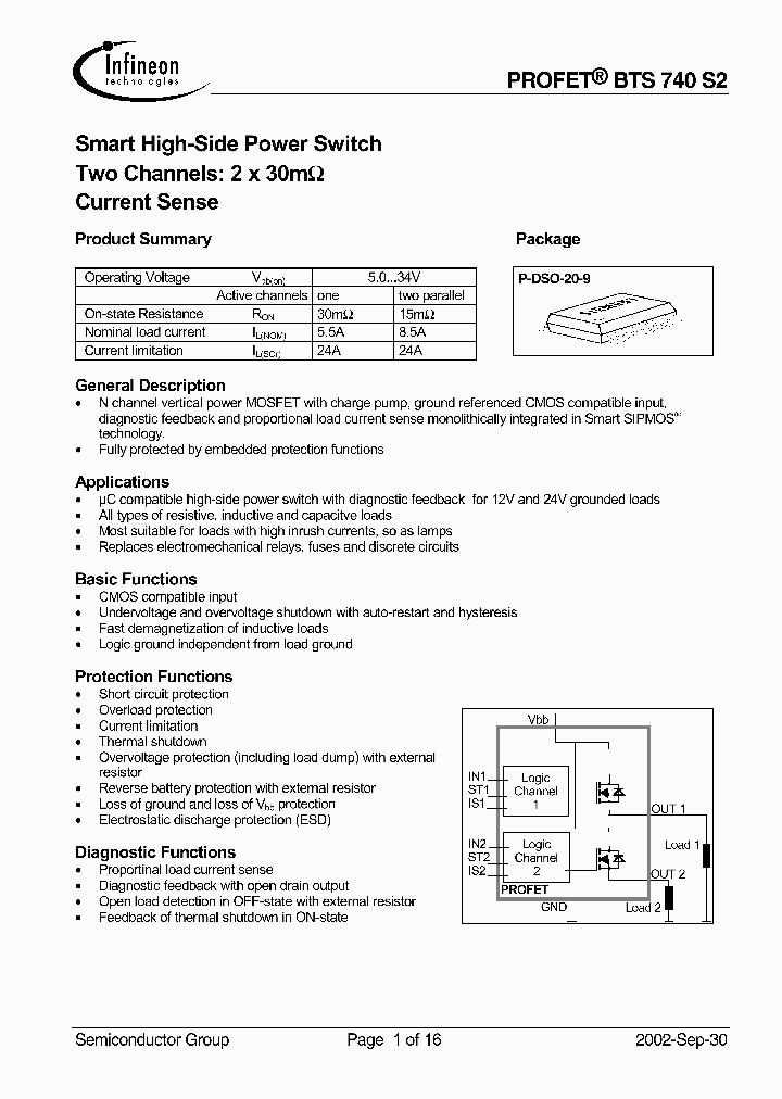 BTS740-S2_1215610.PDF Datasheet