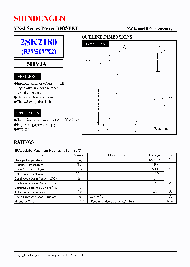 2SK2180_1702607.PDF Datasheet