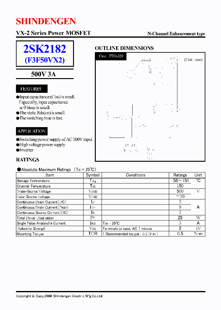 2SK2182_1702609.PDF Datasheet