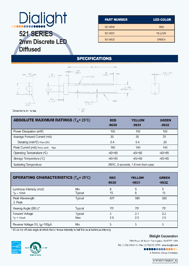 521-9630_1702906.PDF Datasheet