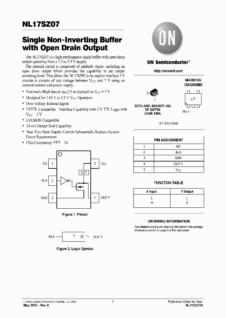 NL17SZ07-D_1703606.PDF Datasheet