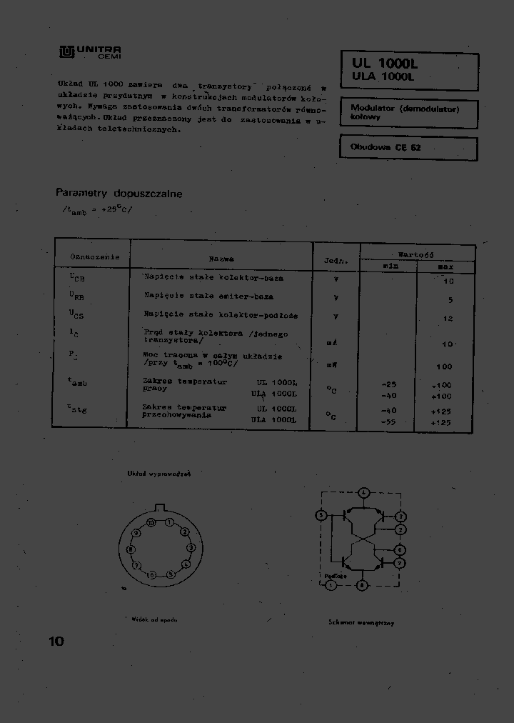 ULA1000_1707683.PDF Datasheet