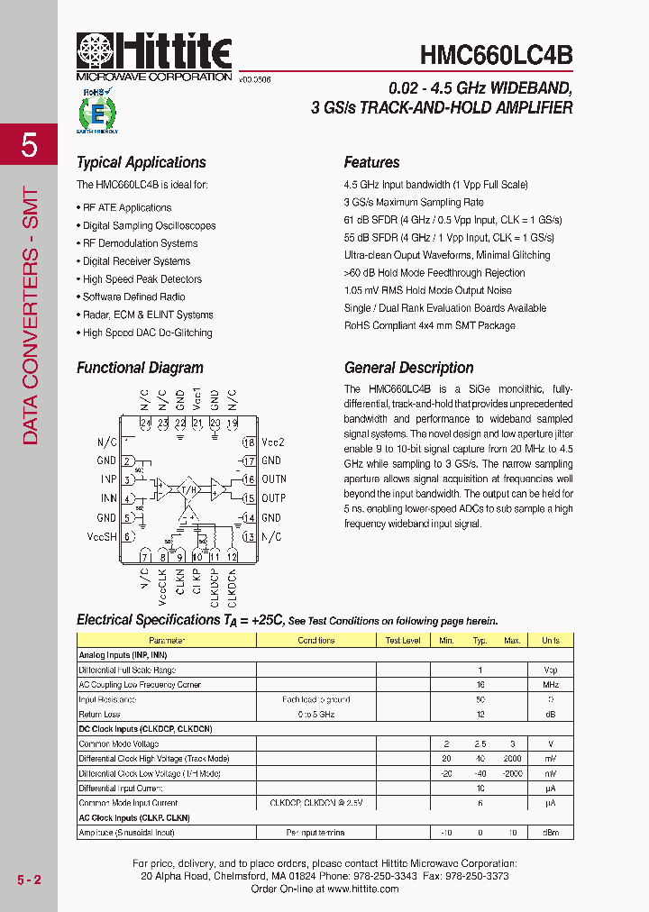 HMC660LC4B_1710748.PDF Datasheet