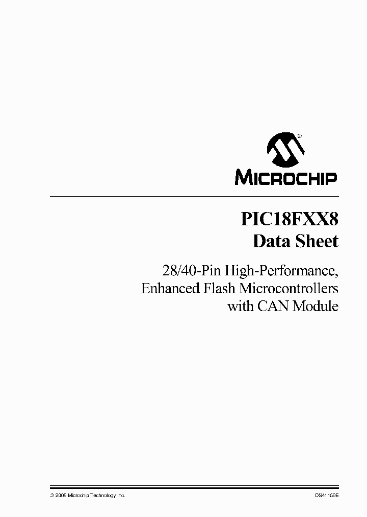 PIC18LF248-ISP_1315419.PDF Datasheet