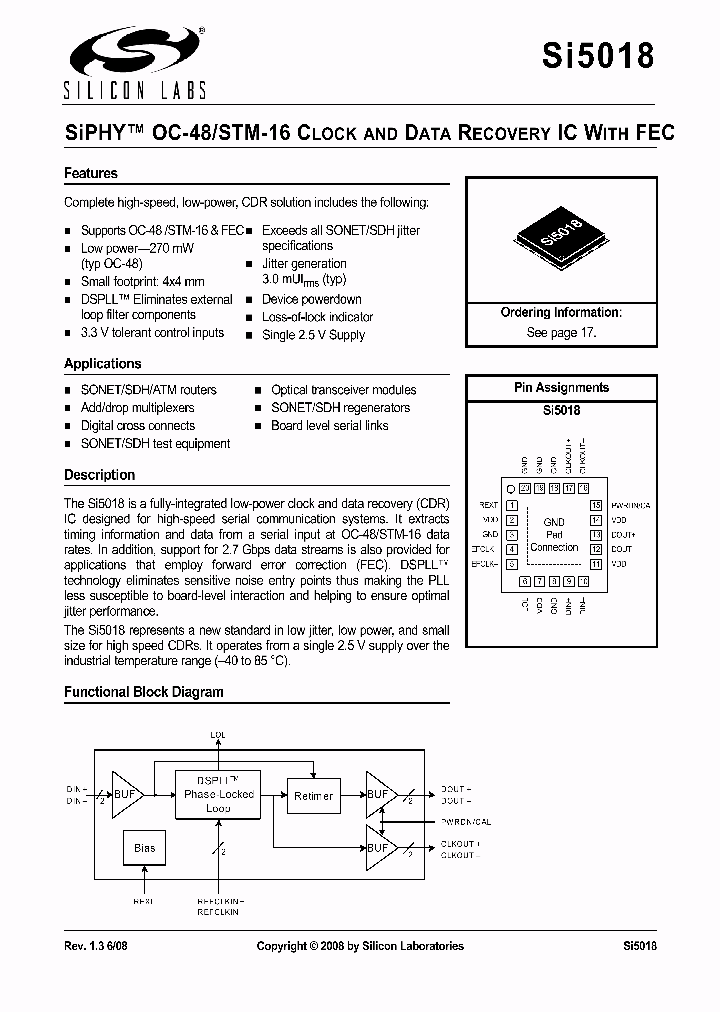 SI5018-B-GM_1336831.PDF Datasheet