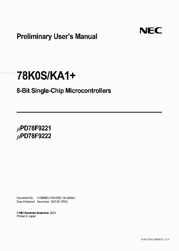 78F9222_1710307.PDF Datasheet