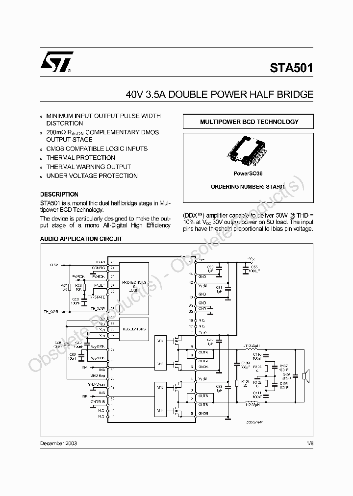 STA501_1337494.PDF Datasheet