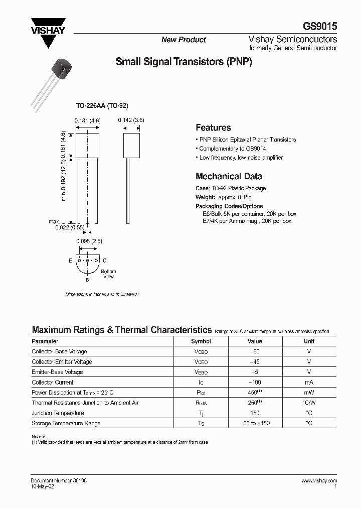 GS9015CE7_1349111.PDF Datasheet