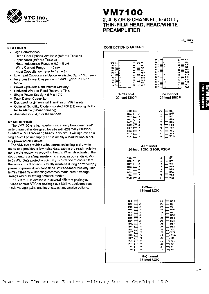 VM710415SSL_1351072.PDF Datasheet