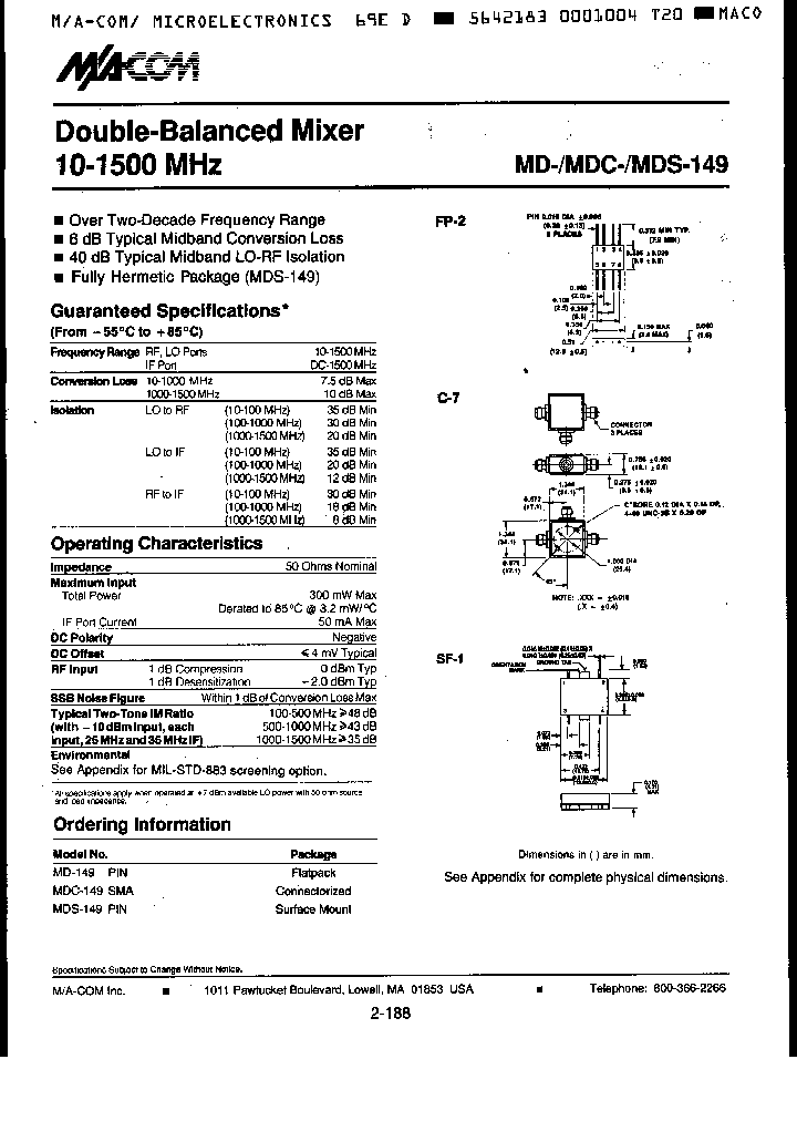 MDS149_1370596.PDF Datasheet