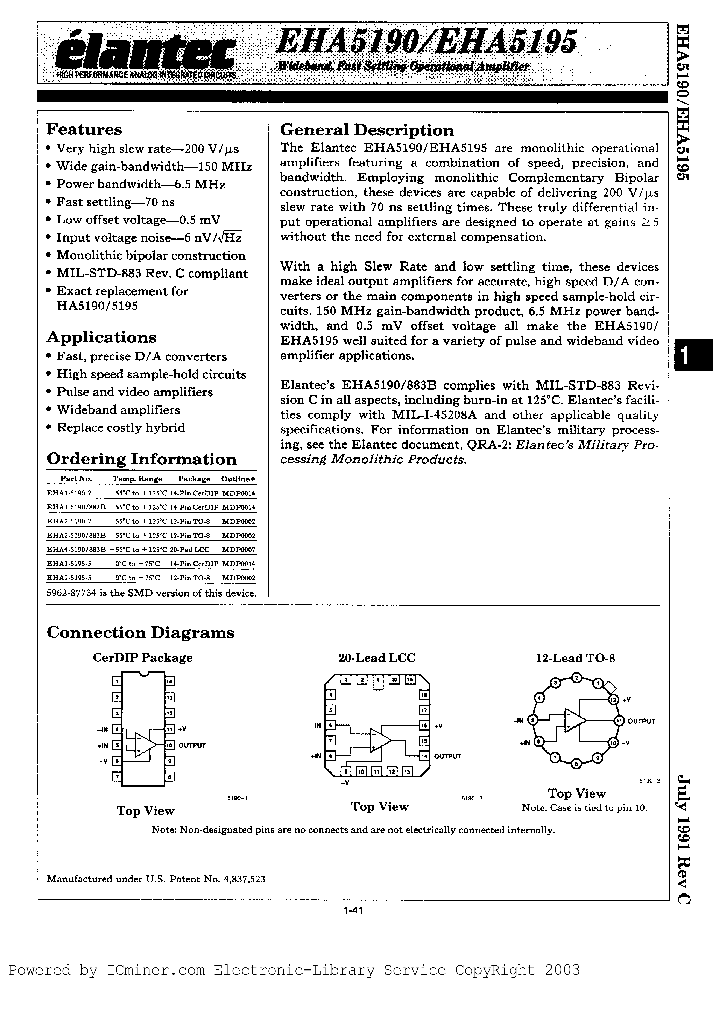 EHA2-5195-5_1376422.PDF Datasheet