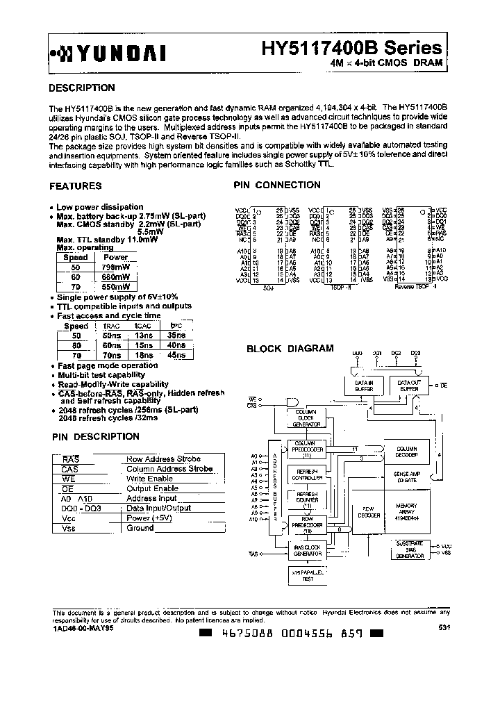HY5117400BR-60_1375542.PDF Datasheet
