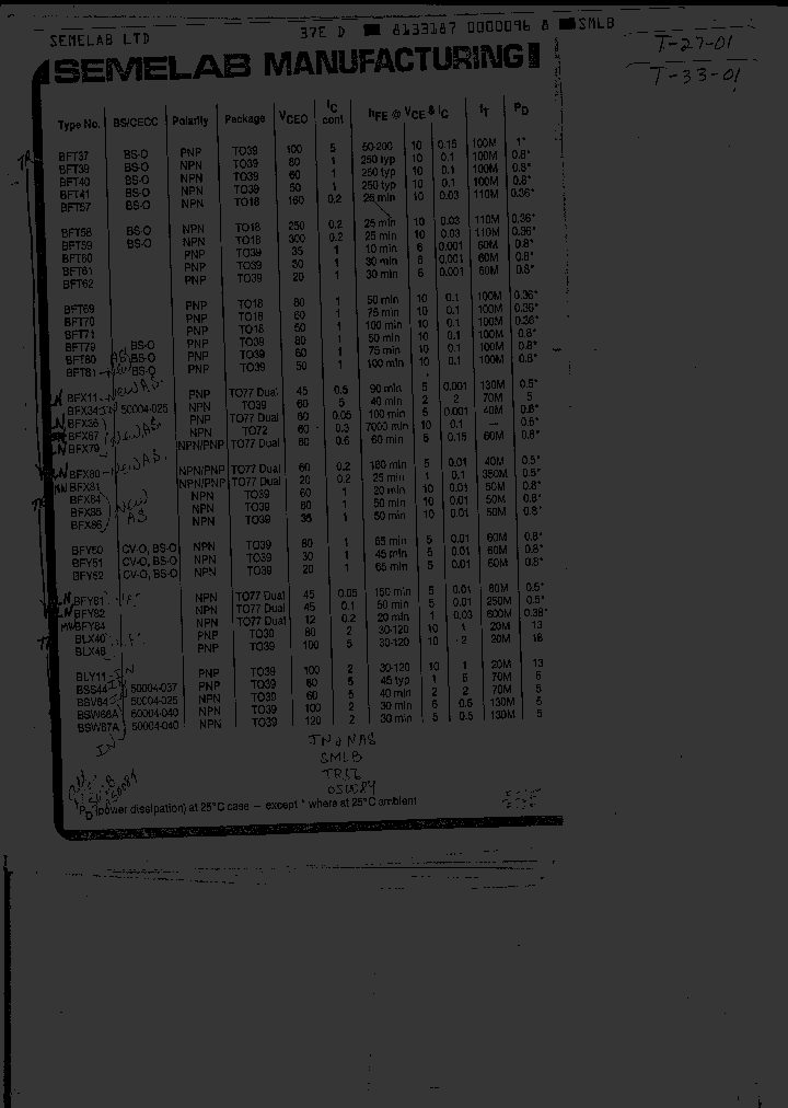 BFT70_1379715.PDF Datasheet