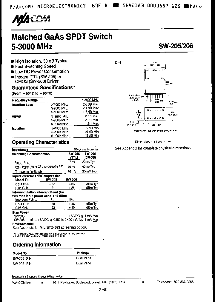 SW205_1405825.PDF Datasheet