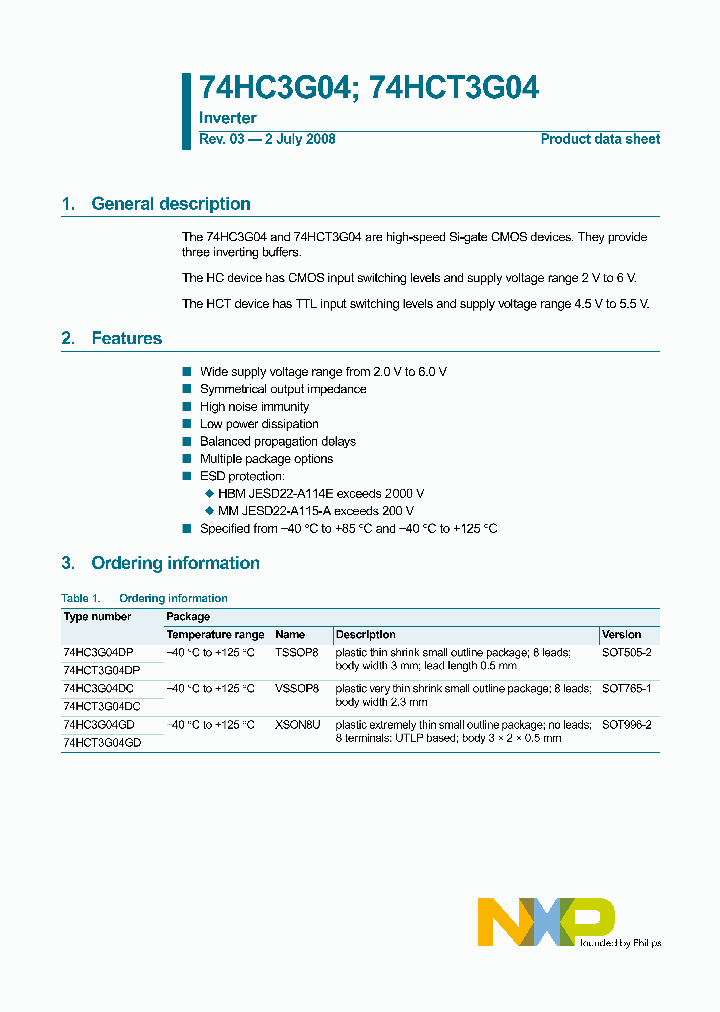 74HCT3G04GD125_1424184.PDF Datasheet