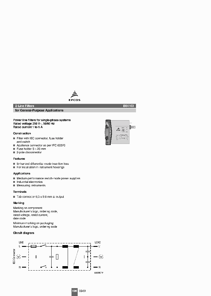 B84103-S1-A60_1427134.PDF Datasheet