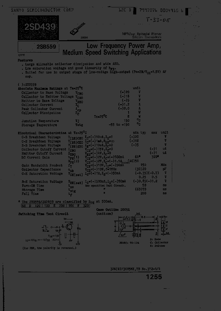 2SD439E_1432139.PDF Datasheet