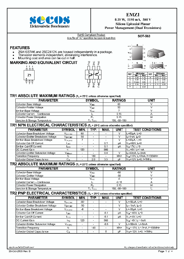 EMZ1_1736740.PDF Datasheet