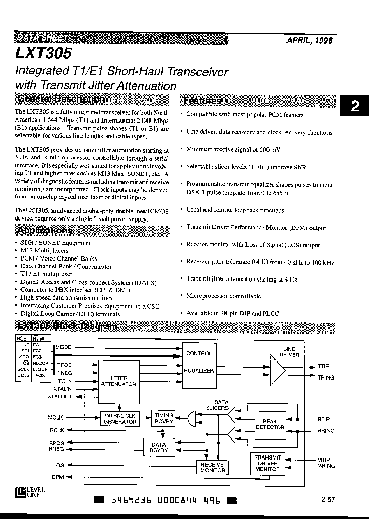 LXT305PE_1438182.PDF Datasheet