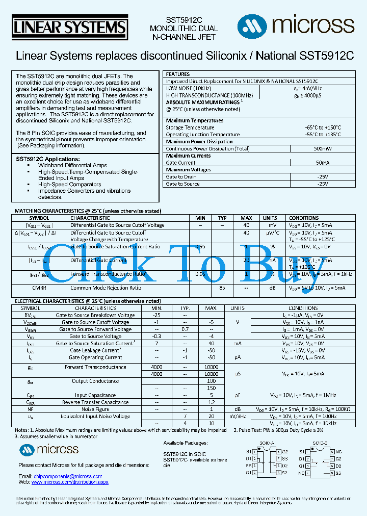 SST5912CSOIC_1744393.PDF Datasheet
