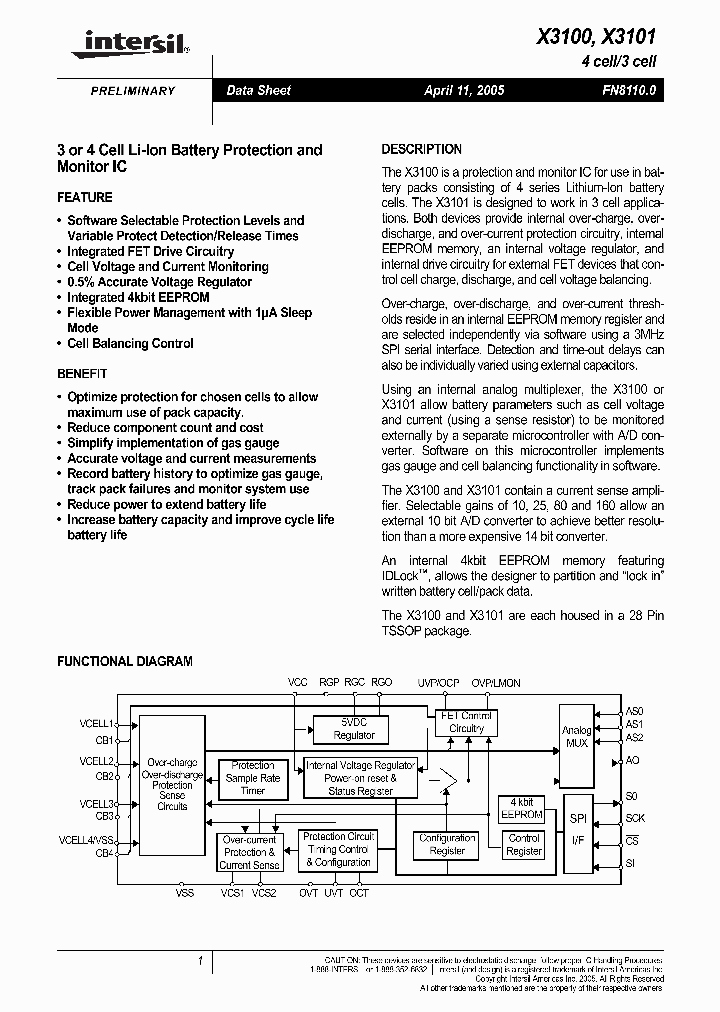 X3100_1444158.PDF Datasheet
