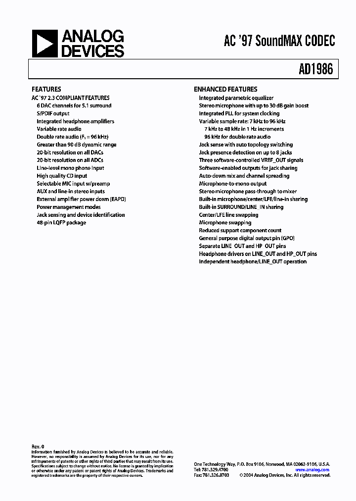 AD1986_1749263.PDF Datasheet