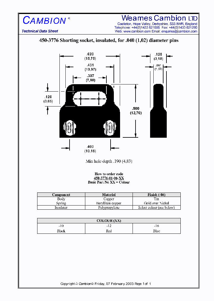 450-3776_1749728.PDF Datasheet