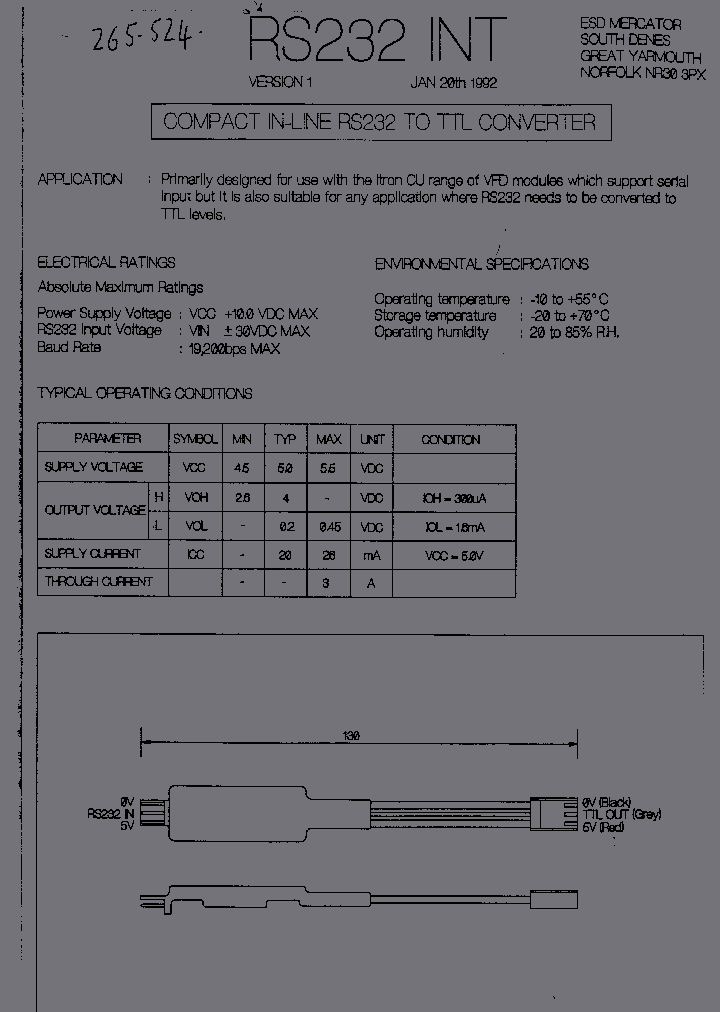 RS232-INT_1448940.PDF Datasheet