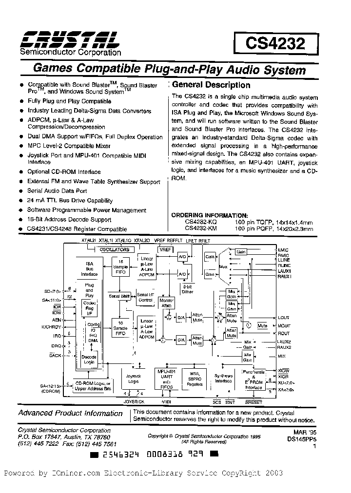 CS4232-KM_1449245.PDF Datasheet