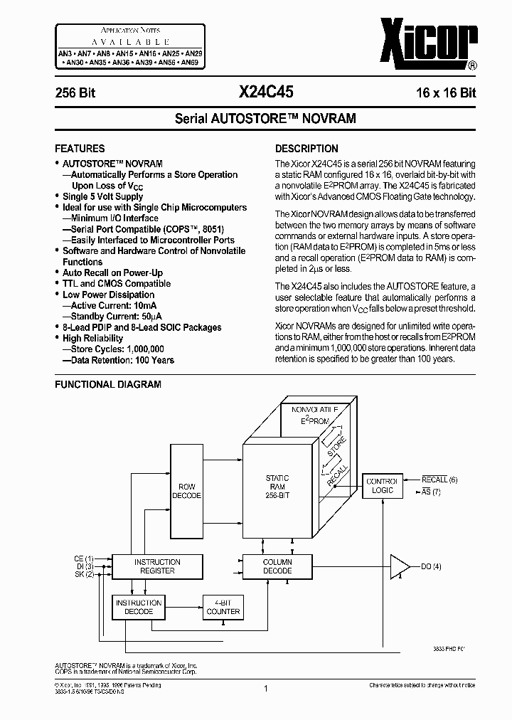 X24C45_1450326.PDF Datasheet