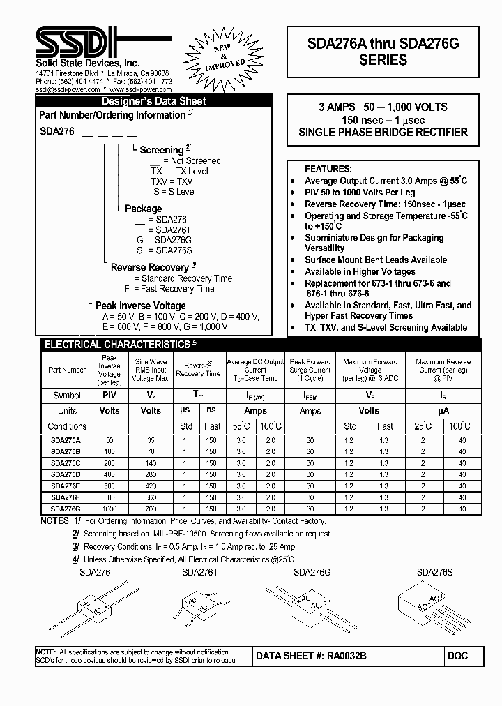 SDA276A_1756840.PDF Datasheet