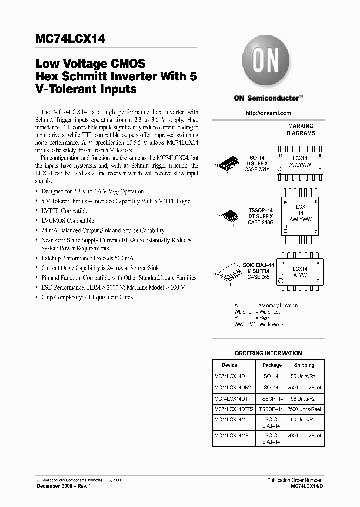 MC74LCX14-D_1760154.PDF Datasheet