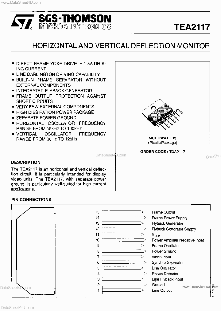 TEA2117_1762008.PDF Datasheet