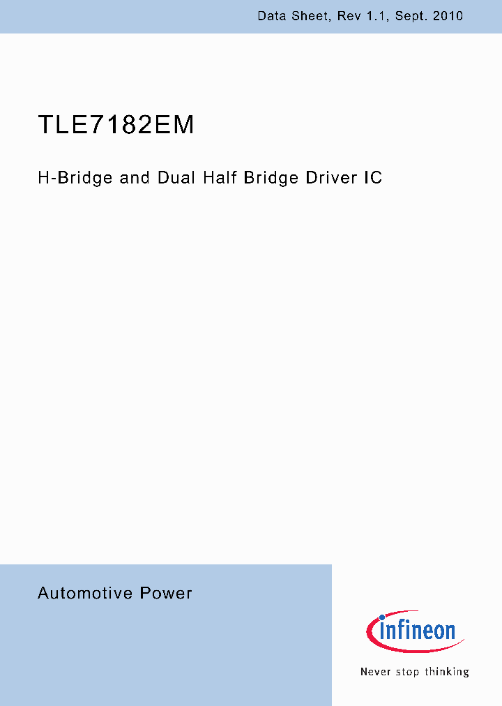TLE7182EM_1762333.PDF Datasheet