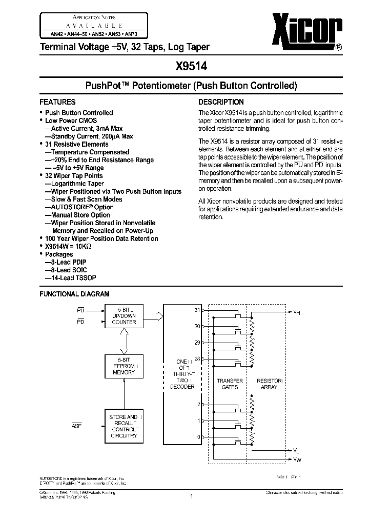 X9514_1461488.PDF Datasheet