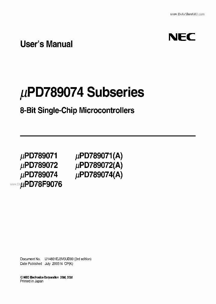 UPD789072_1765188.PDF Datasheet