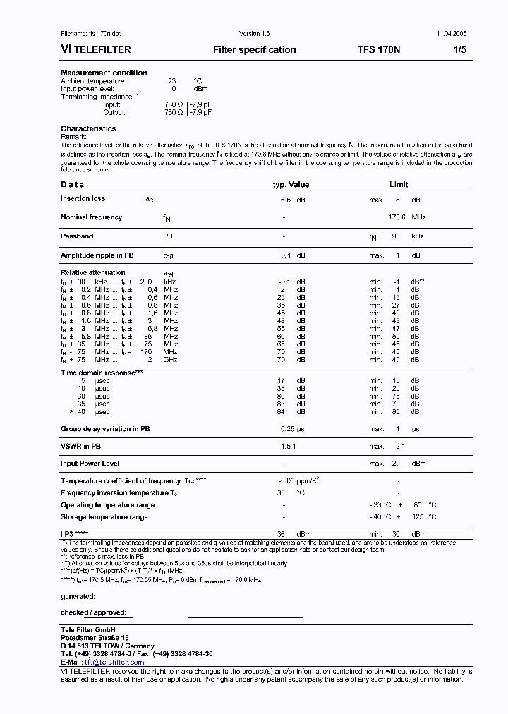 TFS170N_1770871.PDF Datasheet