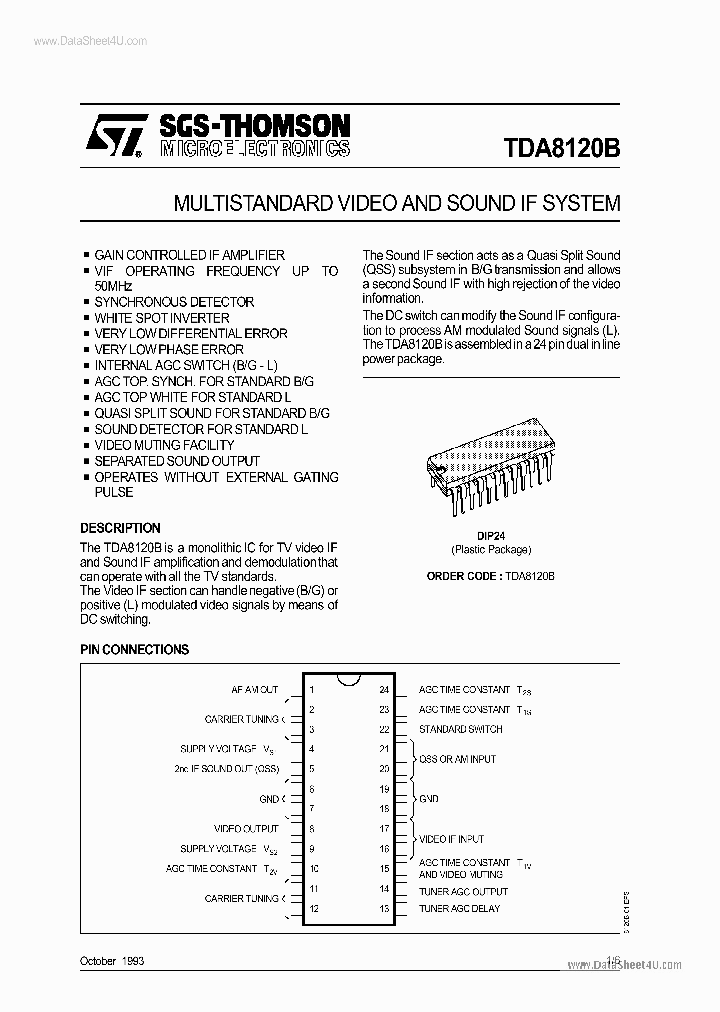 TDA8120B_1758831.PDF Datasheet