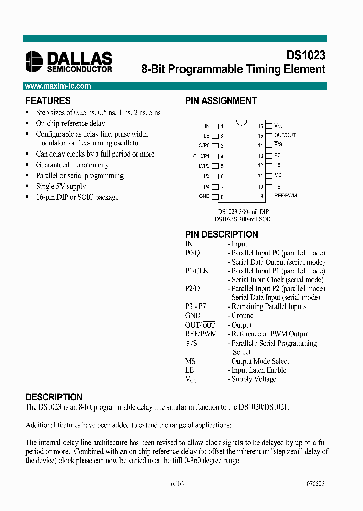 DS1023S-200TR_1488246.PDF Datasheet