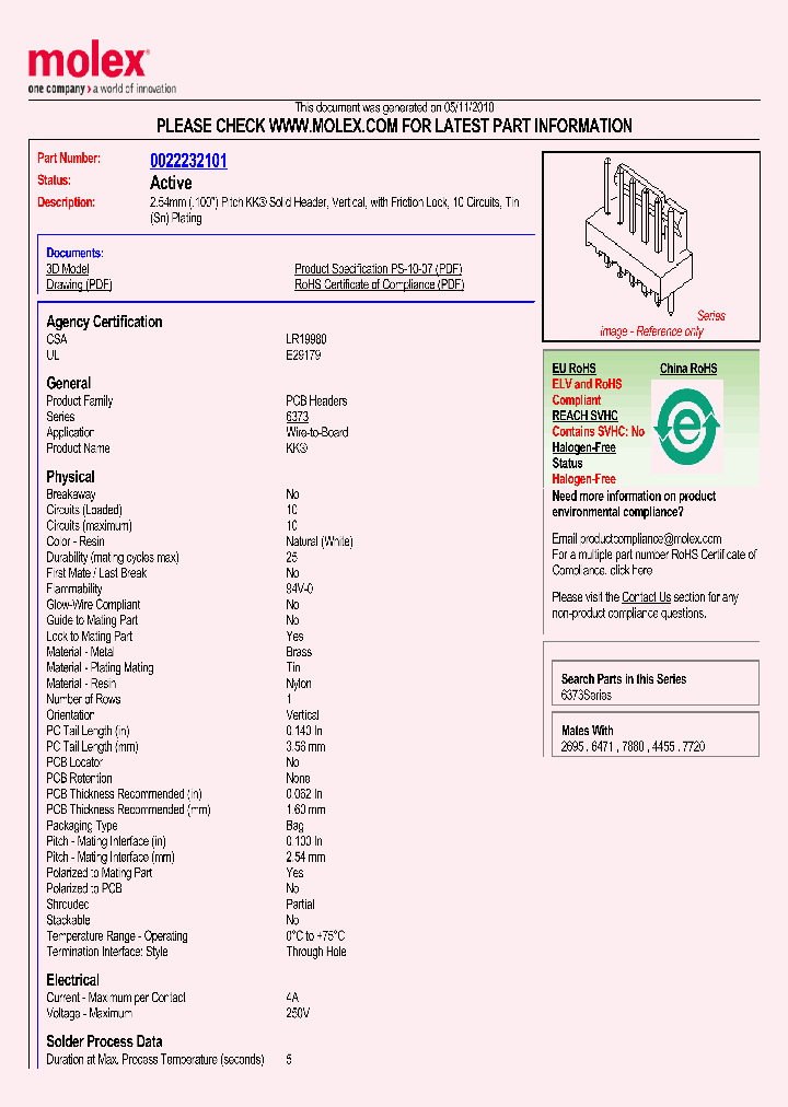 22-23-2101_1782943.PDF Datasheet