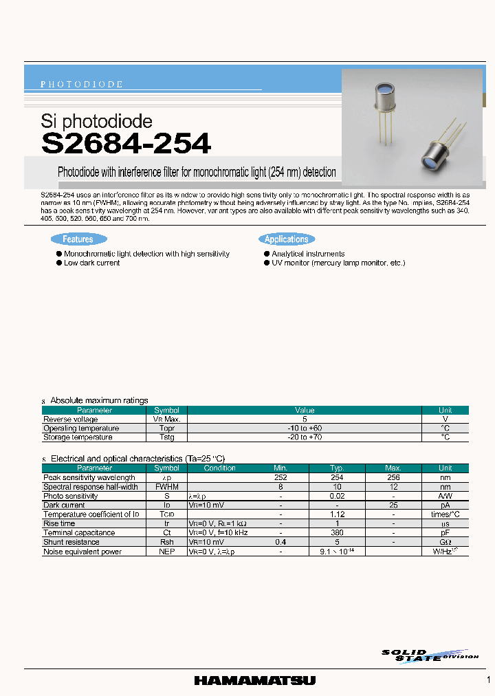 S2684-254_1497806.PDF Datasheet