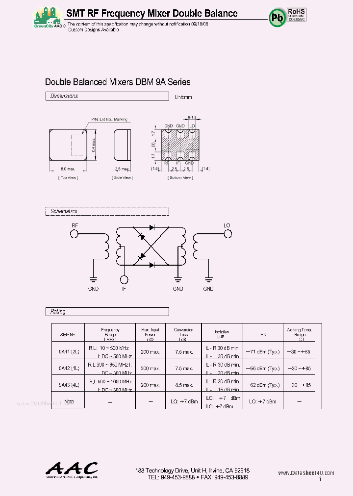 DBM9A_1773373.PDF Datasheet
