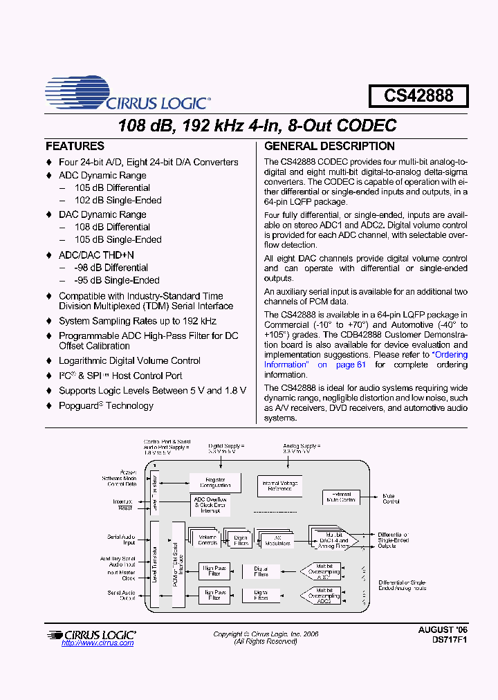CS42888_1510332.PDF Datasheet