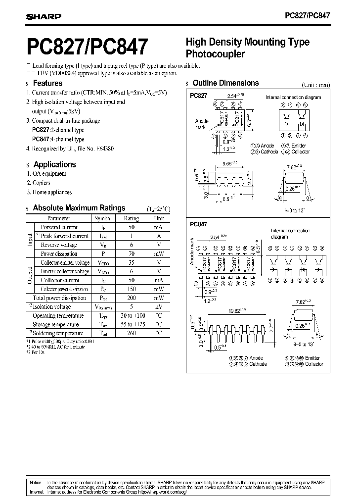 PC847X_1517779.PDF Datasheet