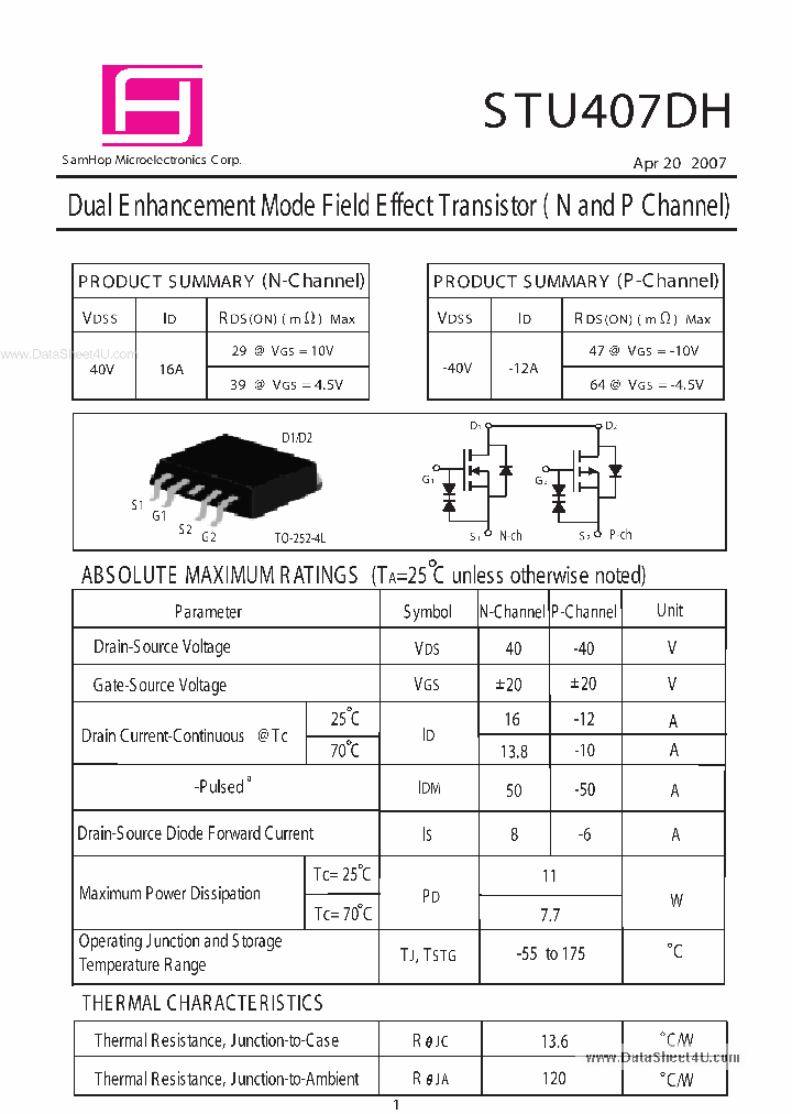 STU407DH_1791201.PDF Datasheet