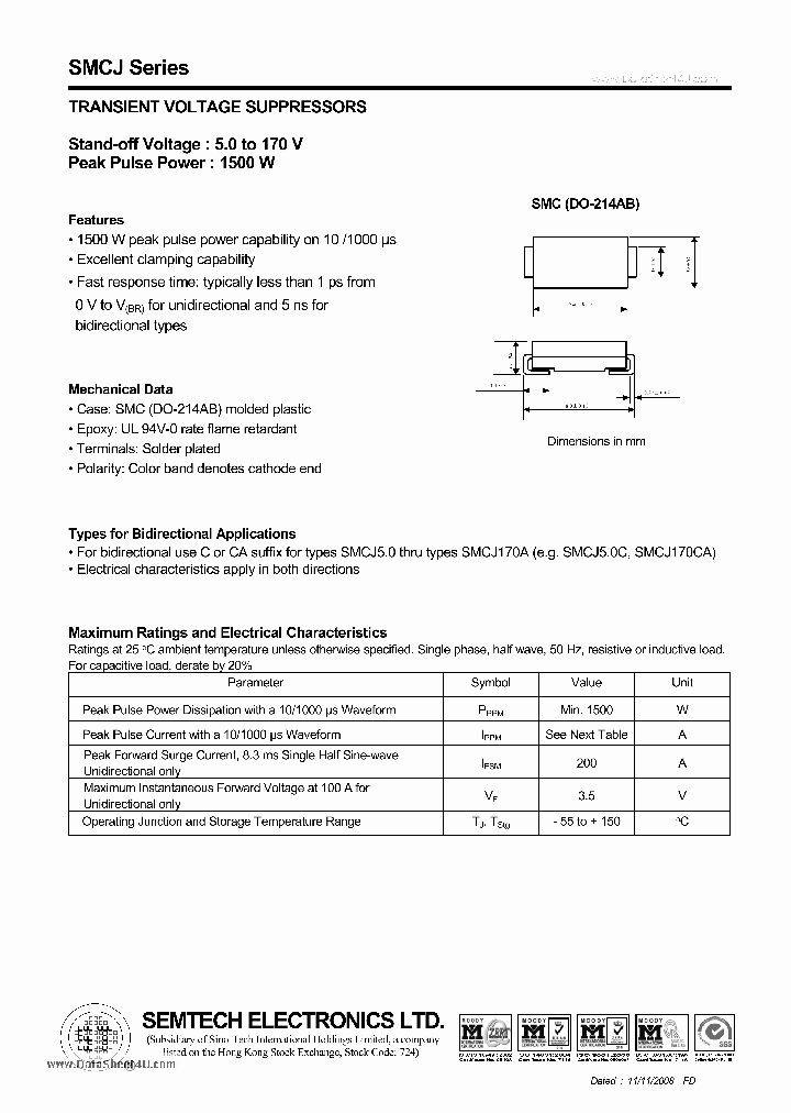 SMCJ60_1794323.PDF Datasheet