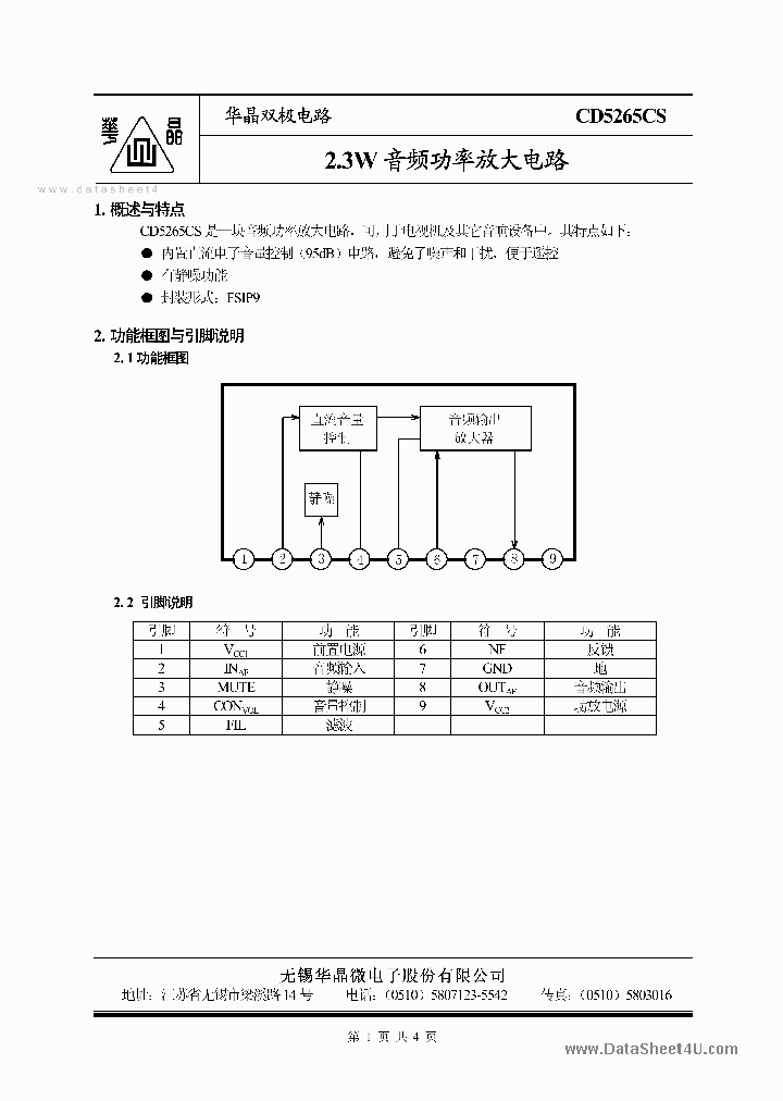 CD5265CS_1772851.PDF Datasheet
