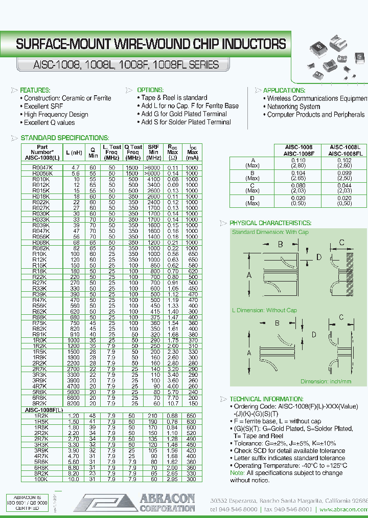 AISC-1008FL_1533098.PDF Datasheet