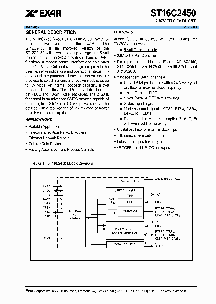 ST16C2450CJ44-F_1532373.PDF Datasheet