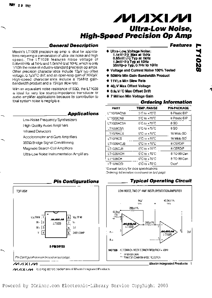 LT1028AESA_1548265.PDF Datasheet